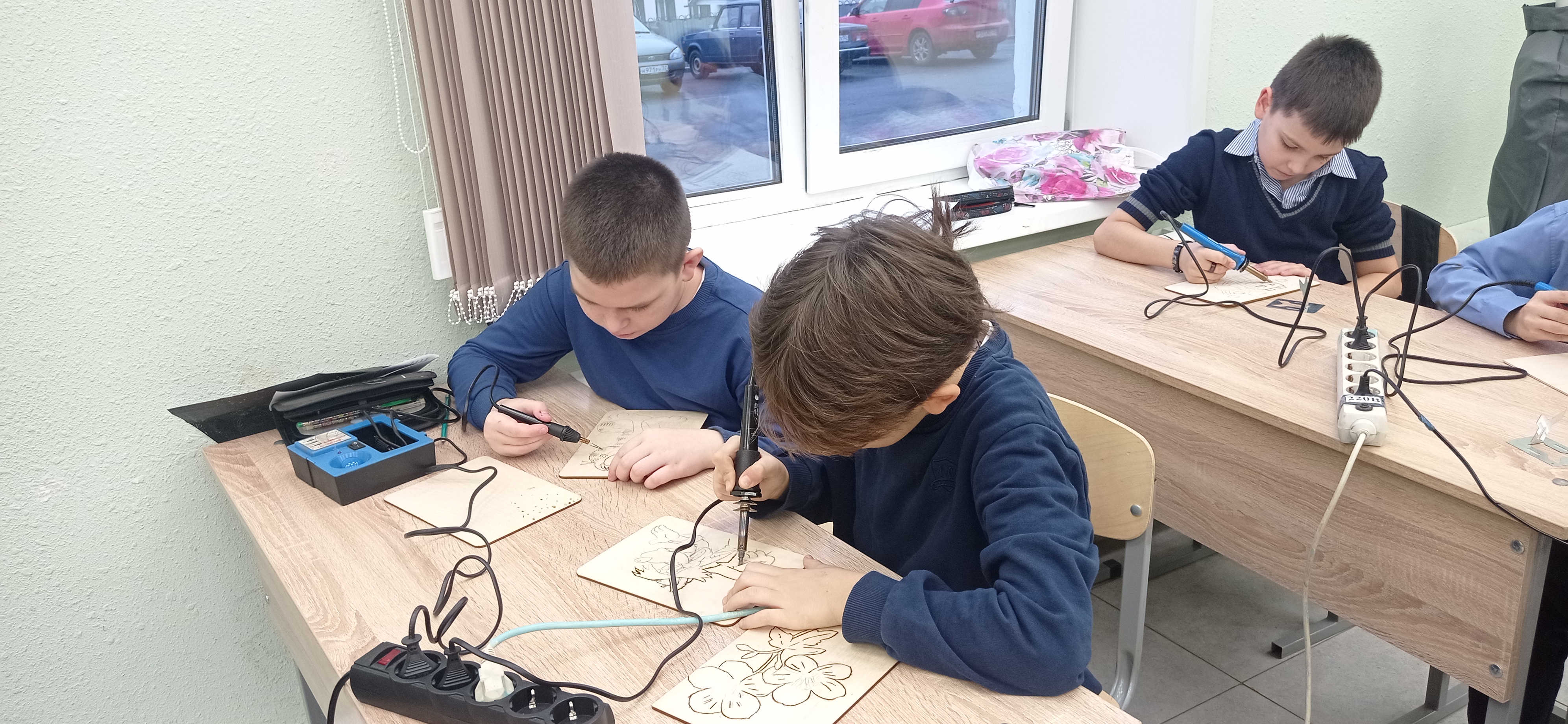 Урок технологии в 5 классе..